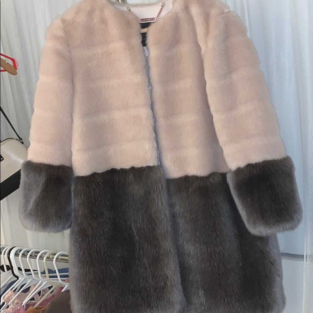 Ted Baker Faux Fur Coat